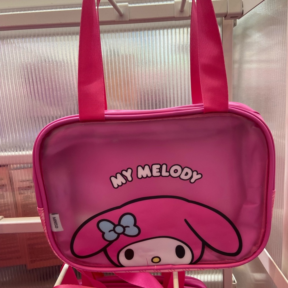 My Melody Pink Kids Lunch Bag New